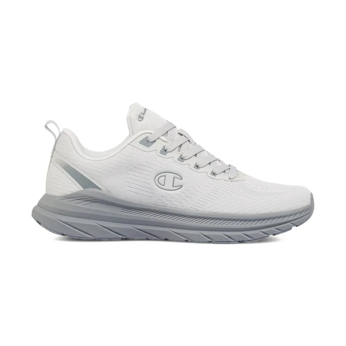 Scarpe sportive da Uomo grigie in tessuto mesh Champion