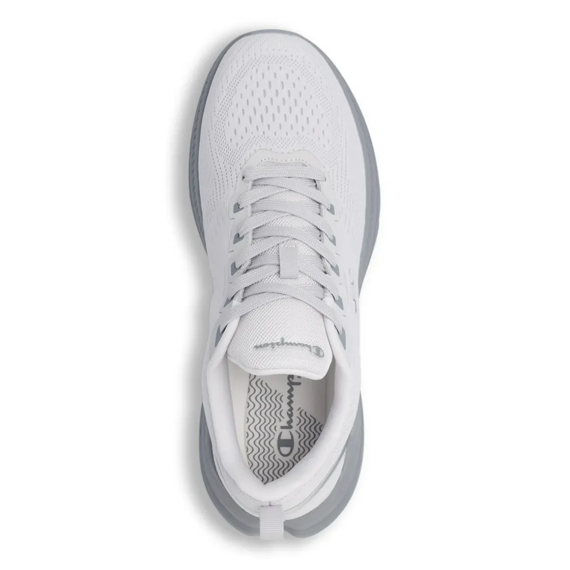 Scarpe sportive da Uomo grigie in tessuto mesh Champion