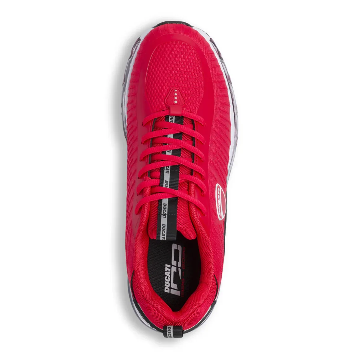 Scarpe sportive da Uomo rosse con suola ammortizzata Ducati 100