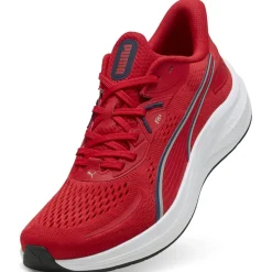 Scarpe sportive da Uomo rosse in mesh Puma Skyrocket Lite 2