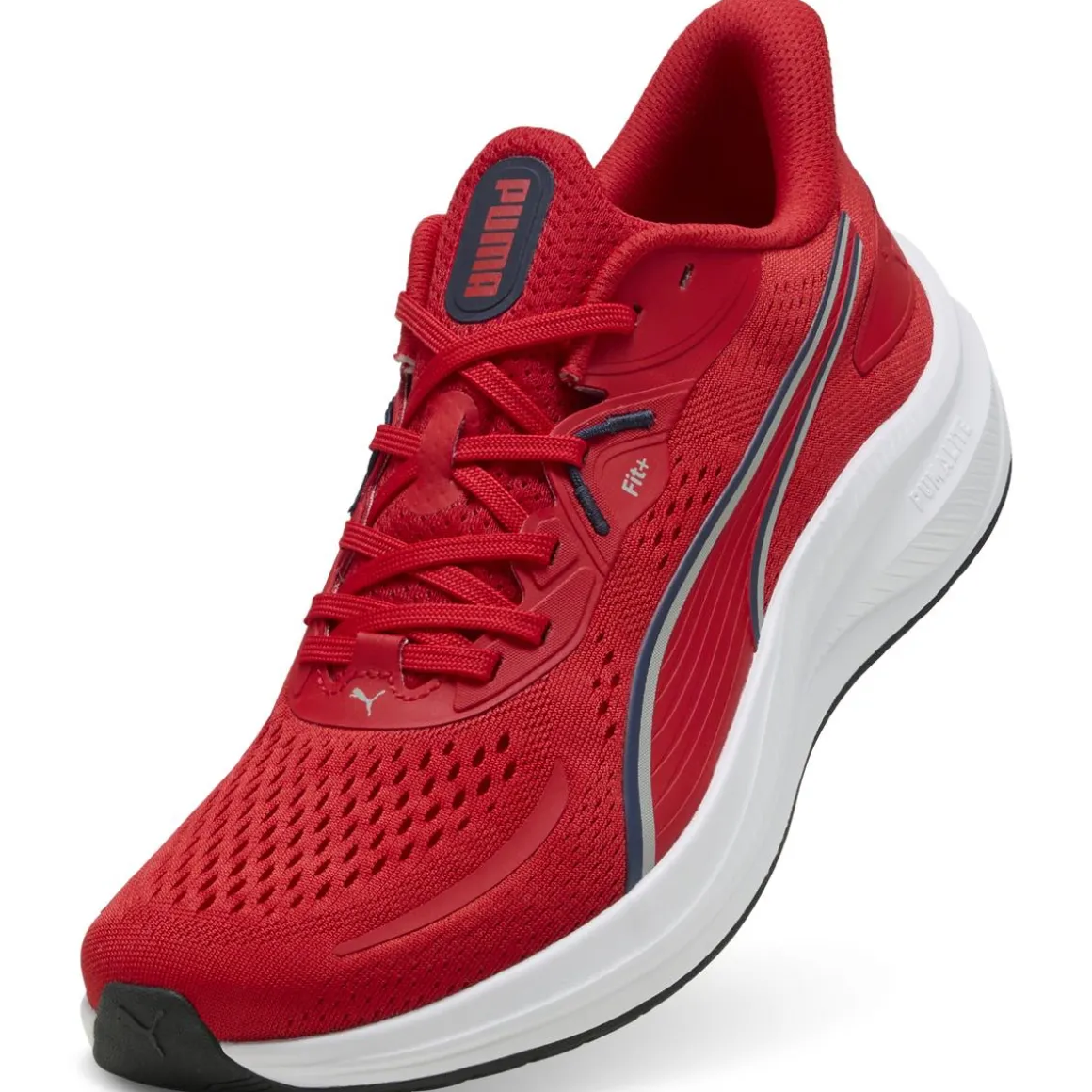 Scarpe sportive da Uomo rosse in mesh Puma Skyrocket Lite 2