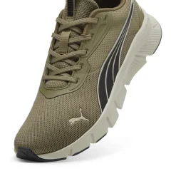Scarpe sportive da Uomo verdi in tessuto mesh Puma FlexFocus Lite