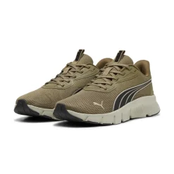 Scarpe sportive da Uomo verdi in tessuto mesh Puma FlexFocus Lite