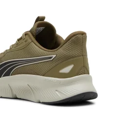 Scarpe sportive da Uomo verdi in tessuto mesh Puma FlexFocus Lite