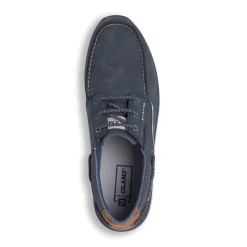 Scarpe stringate blu da Uomo effetto scamosciato Glams