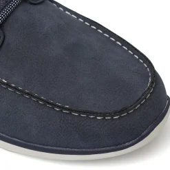 Scarpe stringate blu da Uomo effetto scamosciato Glams