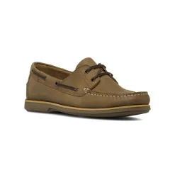 Scarpe stringate da Uomo beige effetto scamosciato La Cuoieria