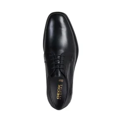 Scarpe stringate Nere da Uomo con suola traspirante Geox