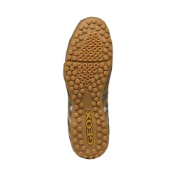 Scarpe stringate verdi da Uomo effetto scamosciato traspirante Geox