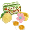 Set beauty verde con spugna e fascetta doccia Camomilla Milano