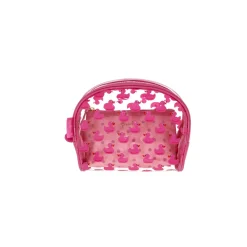 Set di 2 Trousse da viaggio rosa con anatre Camomilla Milano