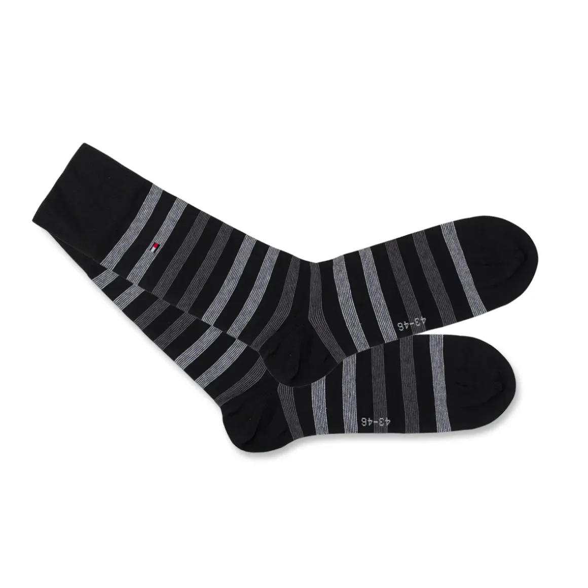 Set regalo 3 paia di Calzini lunghi Uomo neri Tommy Hilfiger