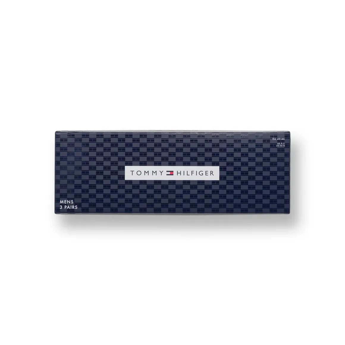 Set regalo 3 paia di Calzini lunghi Uomo neri Tommy Hilfiger
