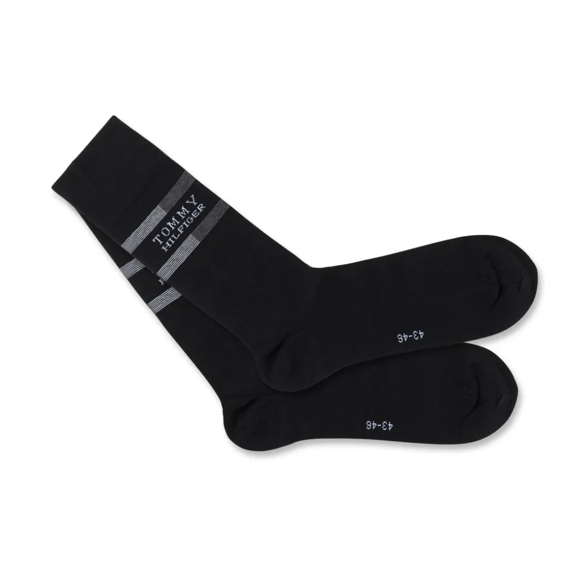 Set regalo 3 paia di Calzini lunghi Uomo neri Tommy Hilfiger