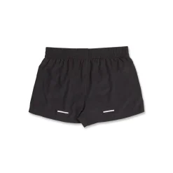 Shorts da running donna neri con dettagli riflettenti GymRun