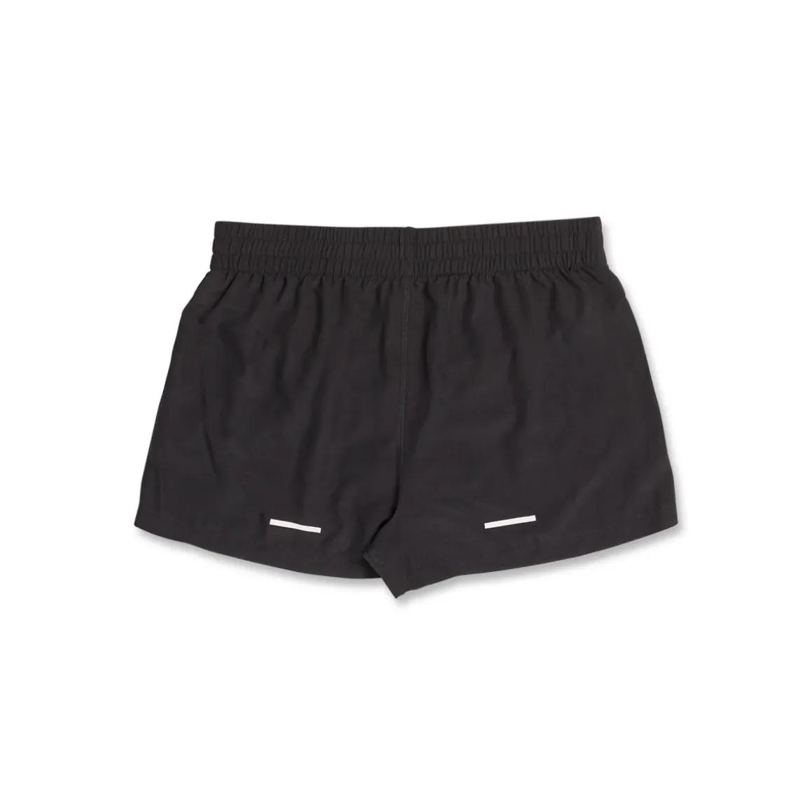 Shorts da running donna neri con dettagli riflettenti GymRun