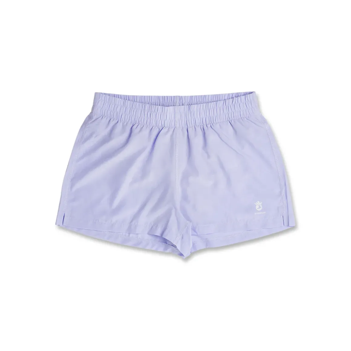 Shorts da running lilla da donna in tessuto tecnico GymRun