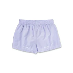 Shorts da running lilla da donna in tessuto tecnico GymRun