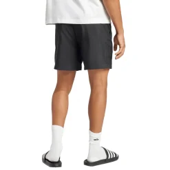 Shorts neri da Uomo sportivi con logo e vita elastica adidas