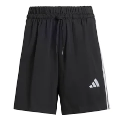 Shorts Sportivi Neri Donna con iconiche tre strisce bianche adidas