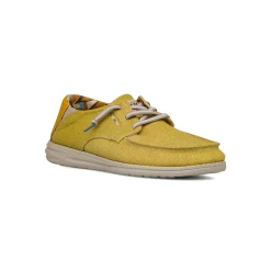 Slip-on gialle da Uomo in tessuto leggero Glams