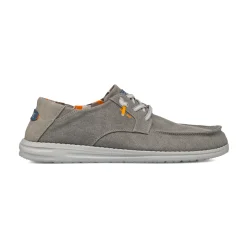 Slip-on in tessuto grigie con laccio elasticizzato da Uomo Glams