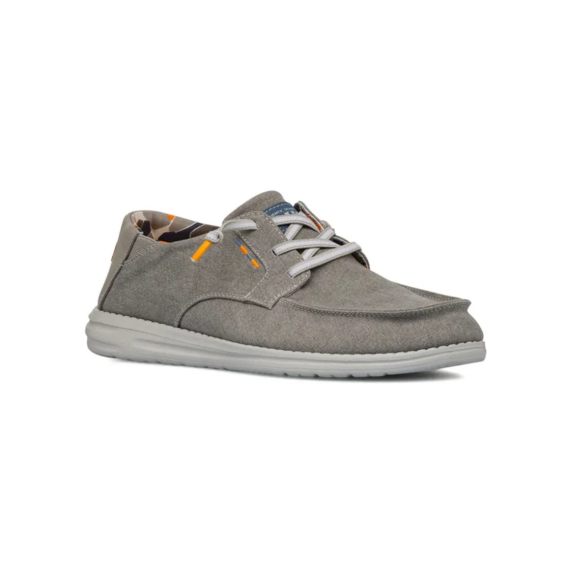 Slip-on in tessuto grigie con laccio elasticizzato da Uomo Glams