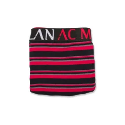 Slip rossoneri da bambino con logo Milan