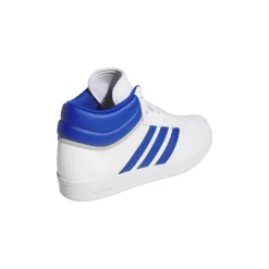 Sneakers alte bianche con inserti blu da Uomo adidas Hoops 4.0