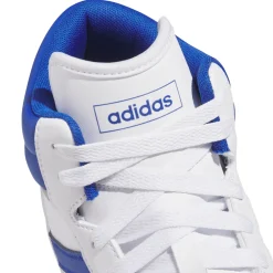 Sneakers alte bianche con inserti blu da Uomo adidas Hoops 4.0