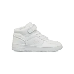 Sneakers alte bianche da bambino con chiusura a strappo Champion 2.0 Mid