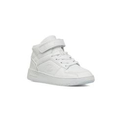 Sneakers alte bianche da bambino con chiusura a strappo Champion 2.0 Mid