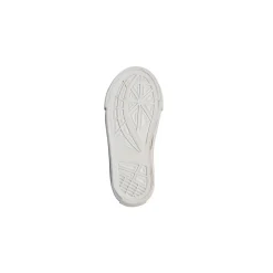 Sneakers alte bianche da Bambina Le scarpe di Alice con ricami floreali