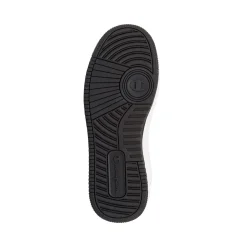 Sneakers alte da ragazzo bianche e nere con logo Champion Rebound 2.0 Mid