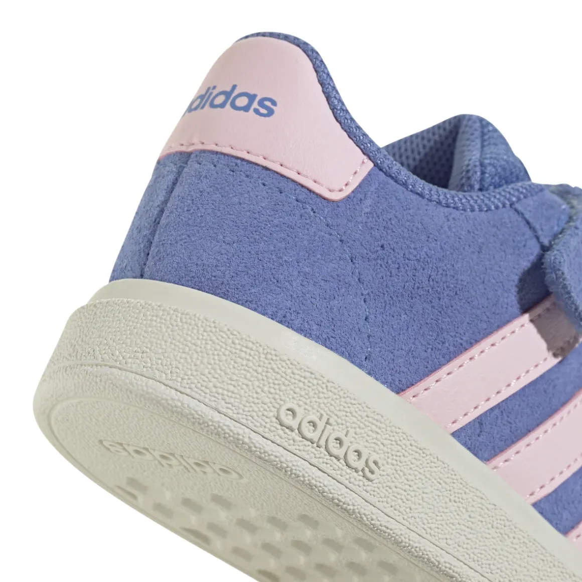 Sneakers azzurre da bambina con strappo adidas Grand Court 00s
