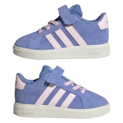 Sneakers azzurre da bambina con strappo adidas Grand Court 00s