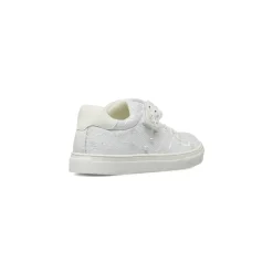 Sneakers bambina bianche Le scarpe di Alice in pizzo e con strappo