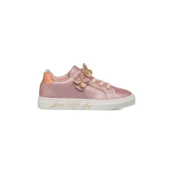 Sneakers Bambina rosa con decorazioni floreali Le Scarpe di Alice