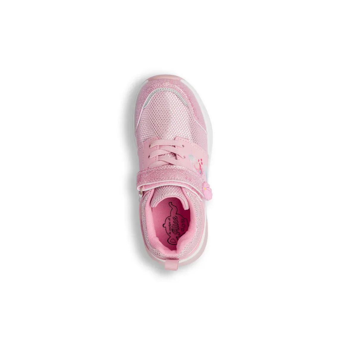 Sneakers Bambina rosa con luci nella suola Le Scarpe di Alice