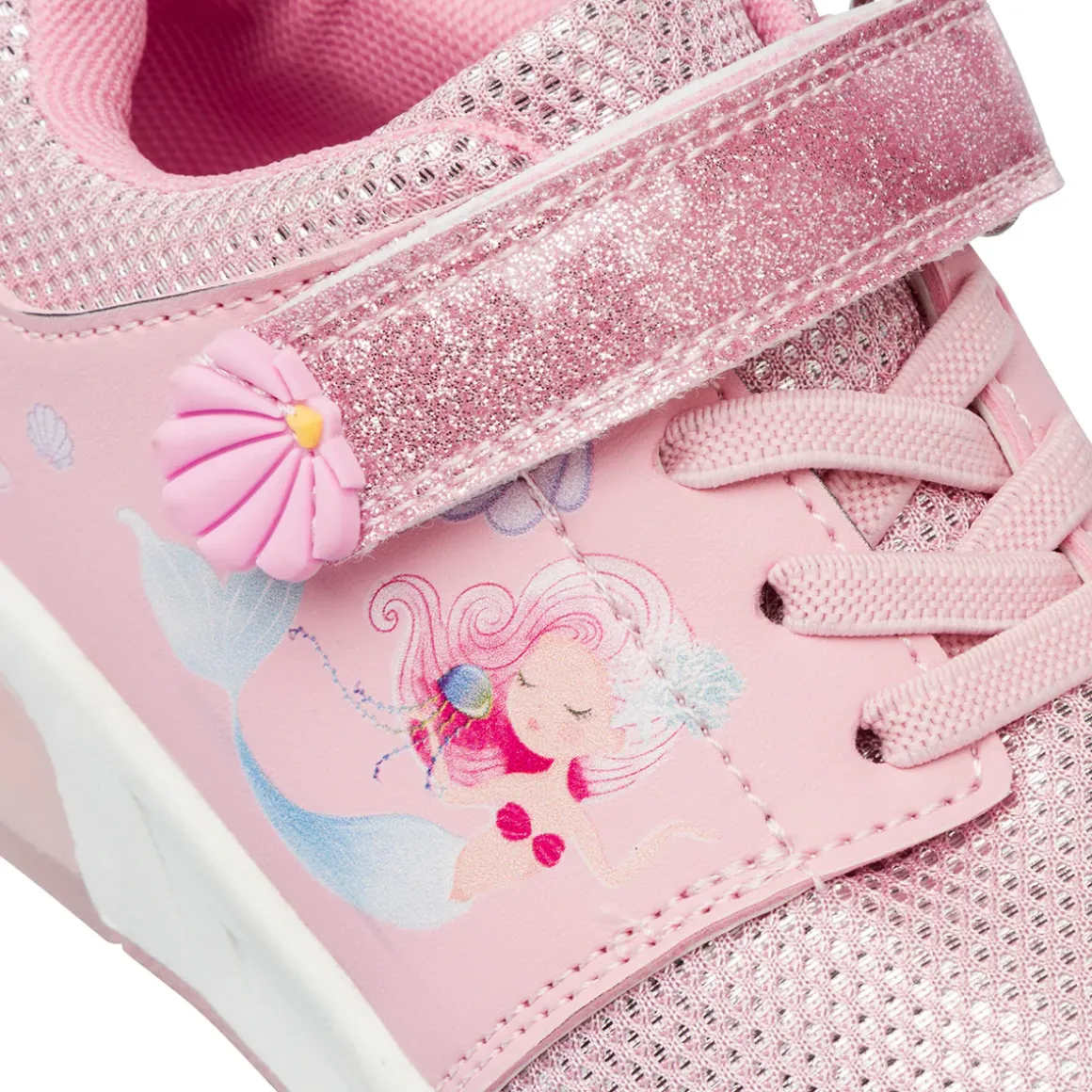 Sneakers Bambina rosa con luci nella suola Le Scarpe di Alice