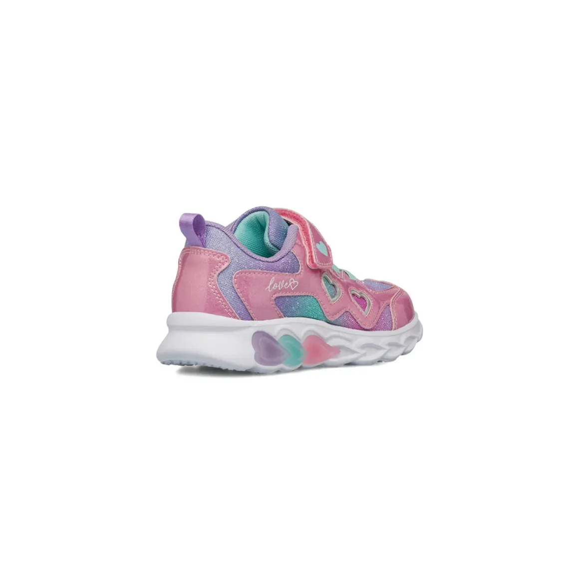 Sneakers Bambina rosa con luci nella suola Le Scarpe di Alice