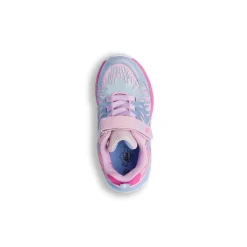 Sneakers Bambina Rosa e Azzurro con Glitter e Luci Le scarpe di Alice