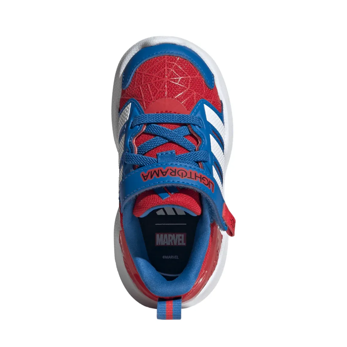 Sneakers Bambino multicolore con luci LED Marvel Spider-Man adidas