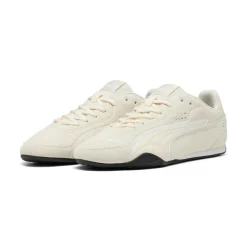 Sneakers Basse da Donna beige effetto scamosciato Puma