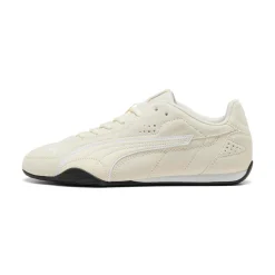 Sneakers Basse da Donna beige effetto scamosciato Puma