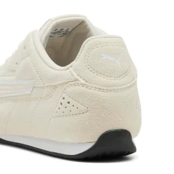 Sneakers Basse da Donna beige effetto scamosciato Puma