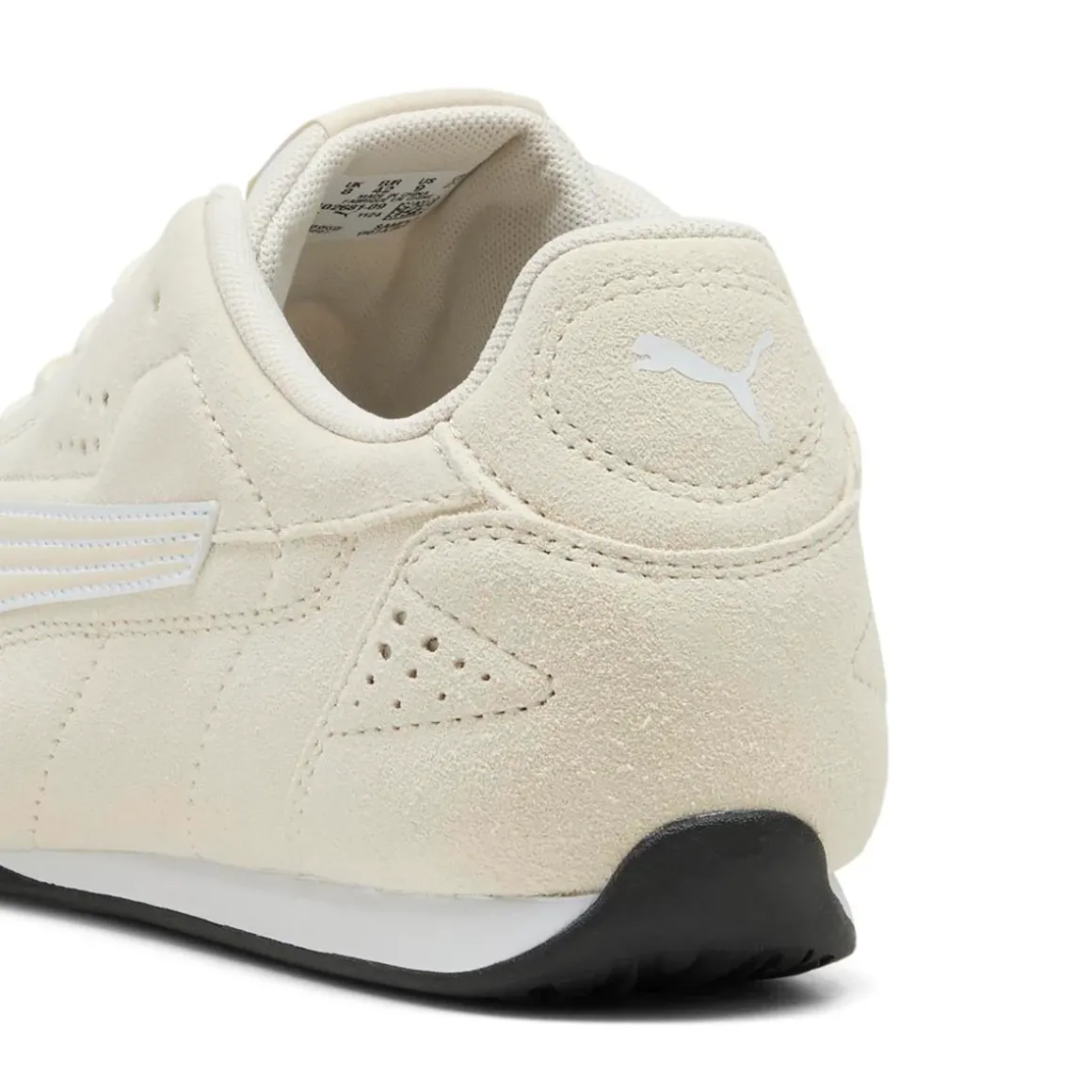 Sneakers Basse da Donna beige effetto scamosciato Puma