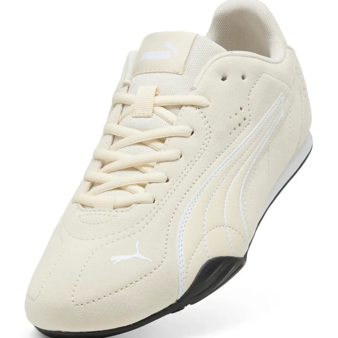Sneakers Basse da Donna beige effetto scamosciato Puma