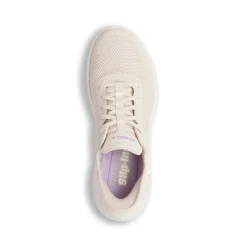 Sneakers beige da Donna con memory foam Skechers Slip-Ins