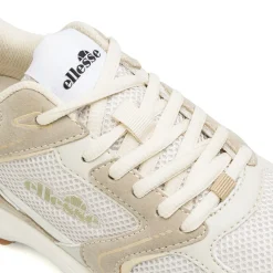 Sneakers Beige da Donna in mesh con inserti effetto scamosciato Ellesse